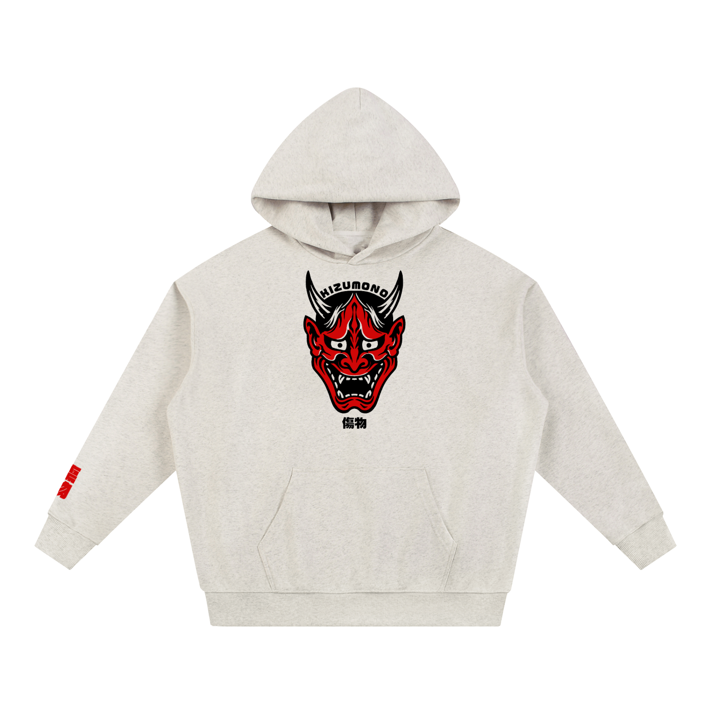 KIZUONI CREAM HOODIE