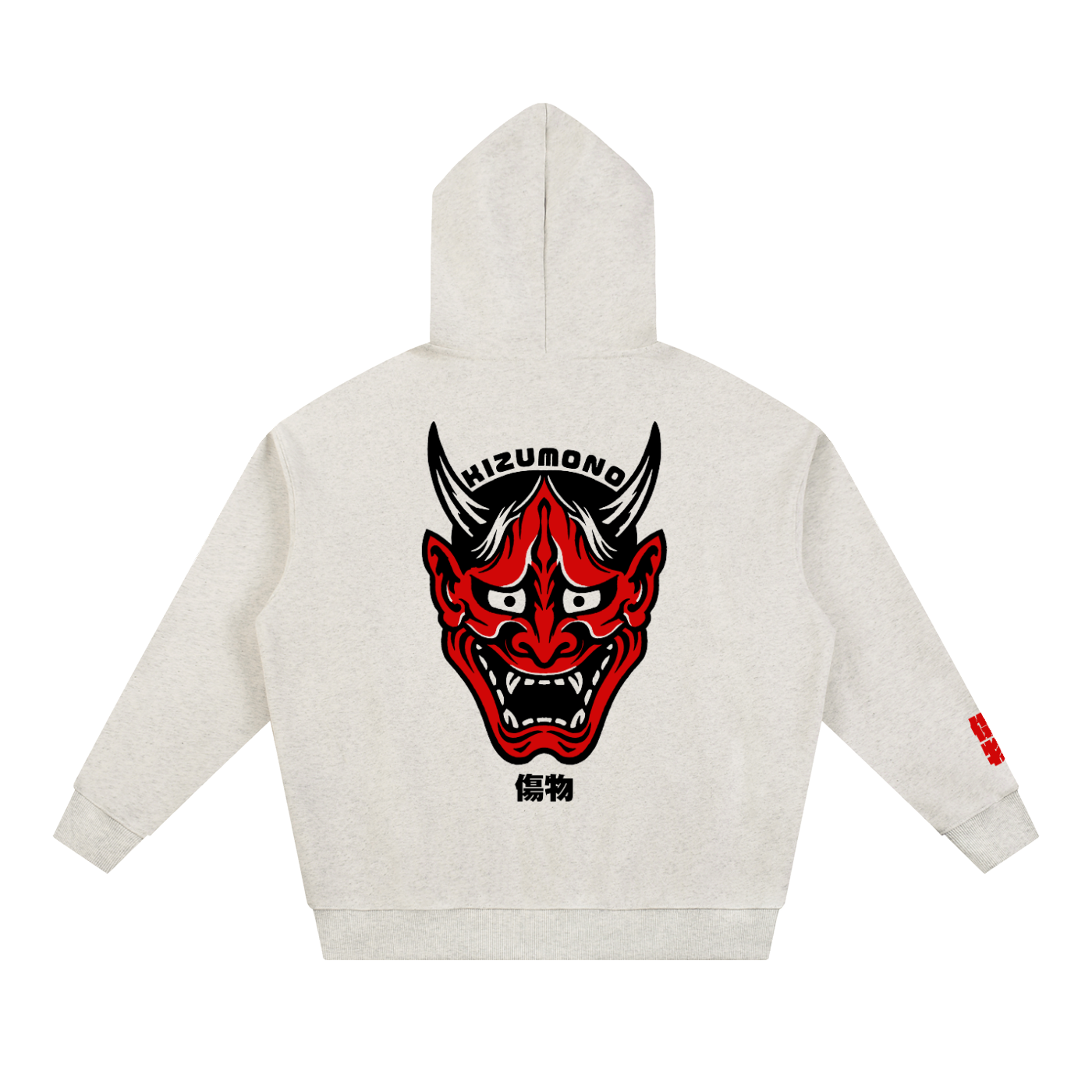 KIZUONI CREAM HOODIE